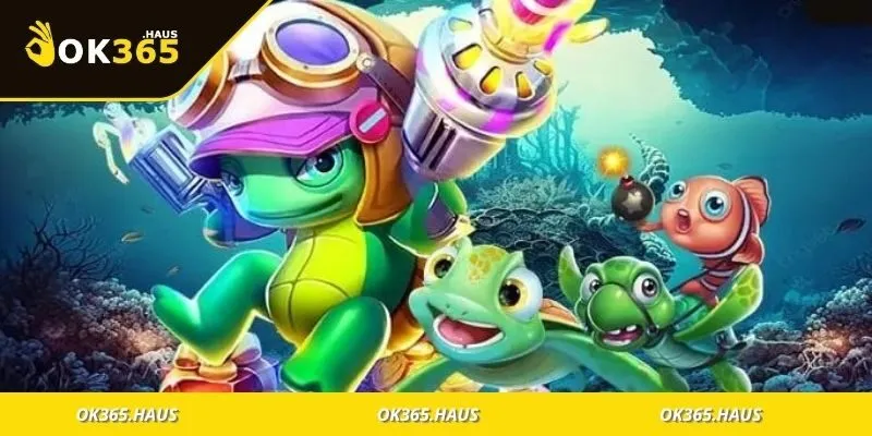 Kho tàng giải trí hấp dẫn, mỗi tựa game bắn cá rùa xanh đều có điểm nhấn riêng